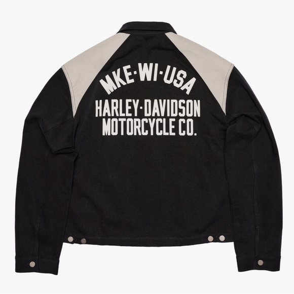 Harley Davidson MKE TWILL WORKWEAR JACKET NWOT - Picture 2 of 5